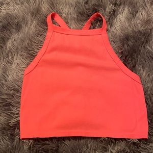 crop top, size m, never worn. really cute cookie and nice for hot days.